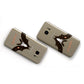 Personalised Bat With Name Samsung Galaxy Case Flat Overview