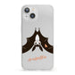 Personalised Bat With Name iPhone 13 Clear Bumper Case