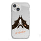 Personalised Bat With Name iPhone 13 Mini TPU Impact Case with White Edges