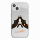 Personalised Bat With Name iPhone 13 TPU Impact Case with White Edges