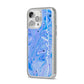 Personalised Bath Bomb iPhone 14 Pro Max Glitter Tough Case Silver Angled Image