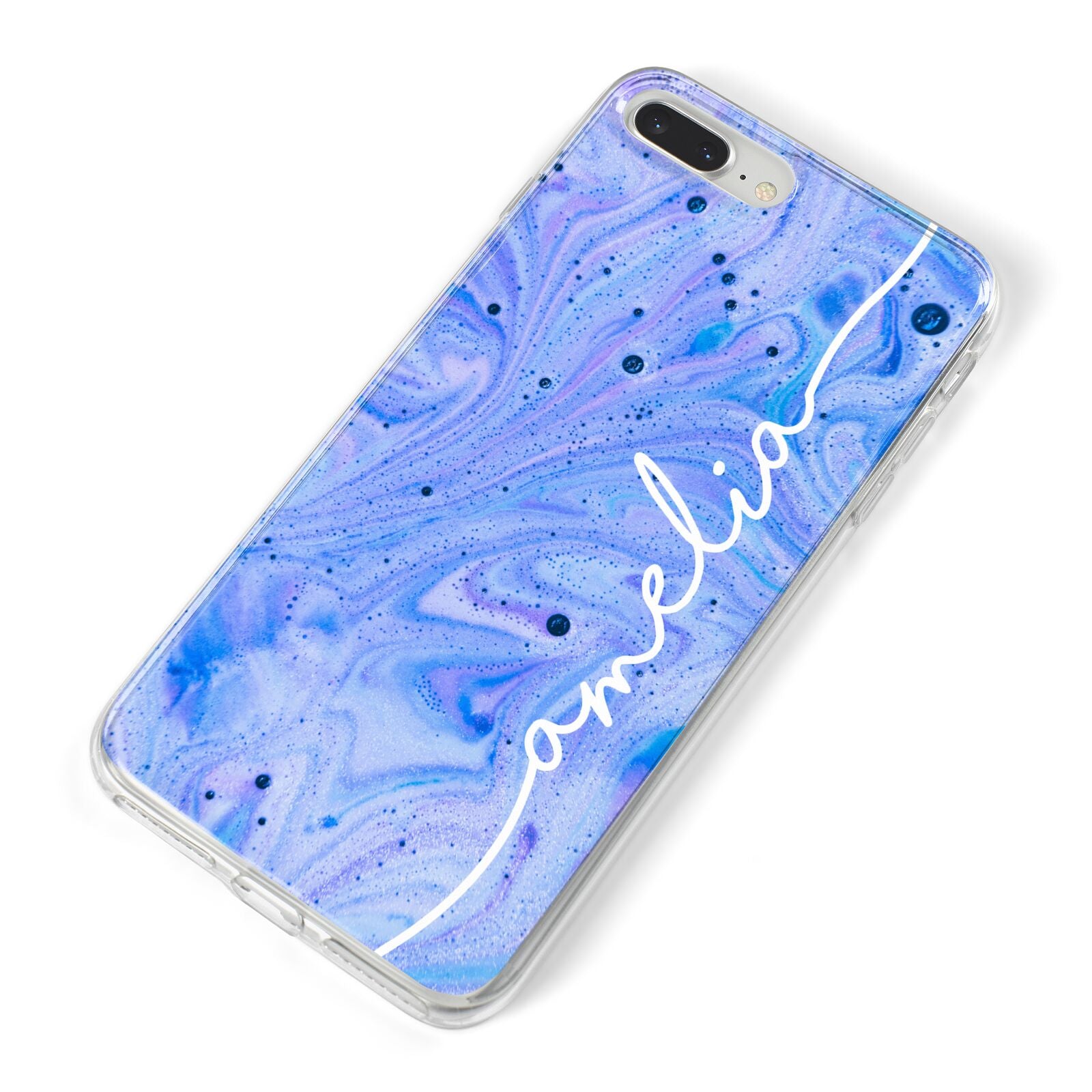 Personalised Bath Bomb iPhone 8 Plus Bumper Case on Silver iPhone Alternative Image