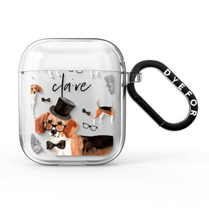 Personalised Beagle Dog AirPods Case
