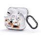 Personalised Beagle Dog AirPods Glitter Case 3rd Gen Side Image