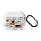 Personalised Beagle Dog AirPods Glitter Case 3rd Gen
