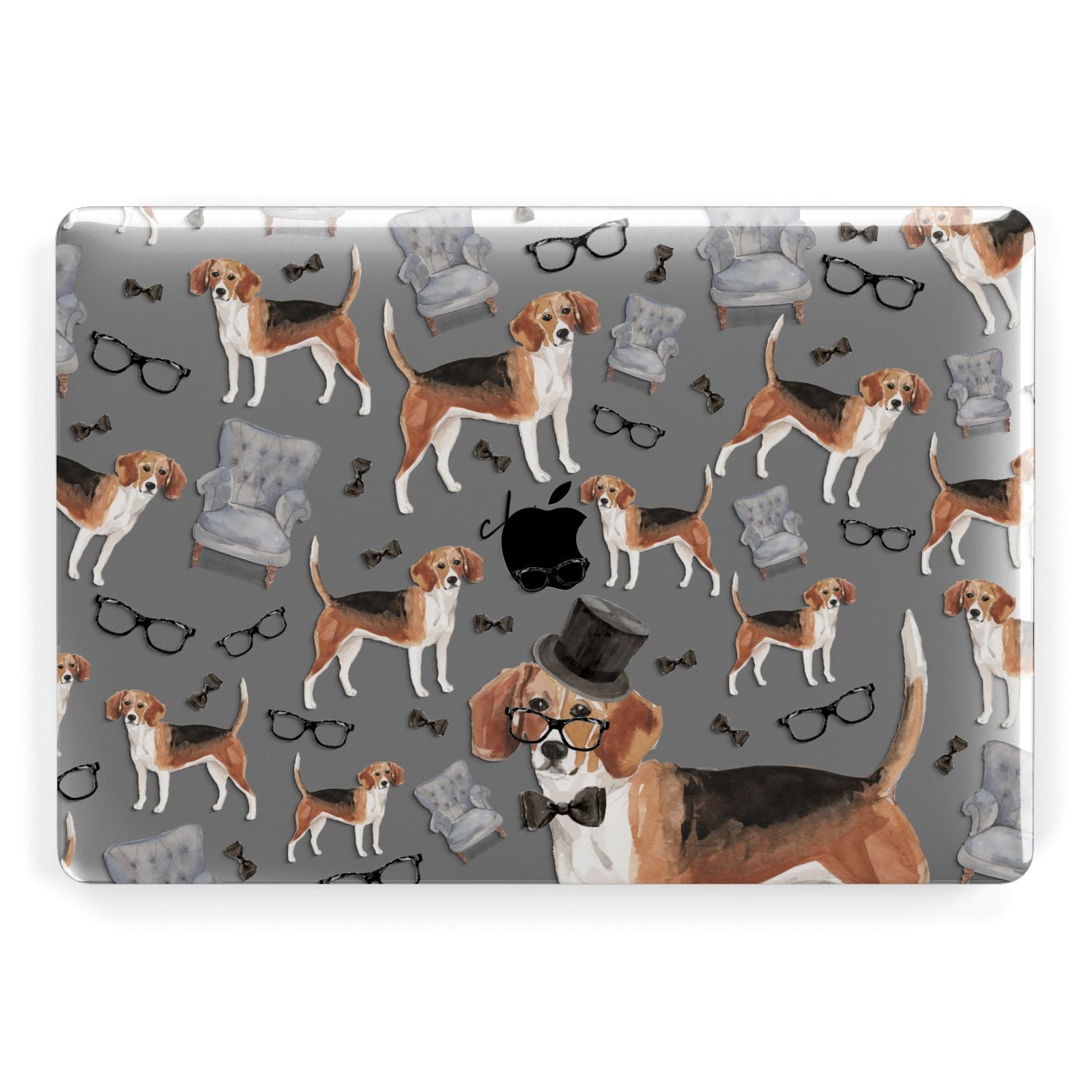 Personalised Beagle Dog Apple MacBook Case