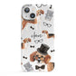 Personalised Beagle Dog iPhone 13 Full Wrap 3D Snap Case