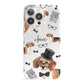 Personalised Beagle Dog iPhone 13 Pro Full Wrap 3D Snap Case