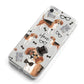 Personalised Beagle Dog iPhone 8 Bumper Case on Silver iPhone Alternative Image