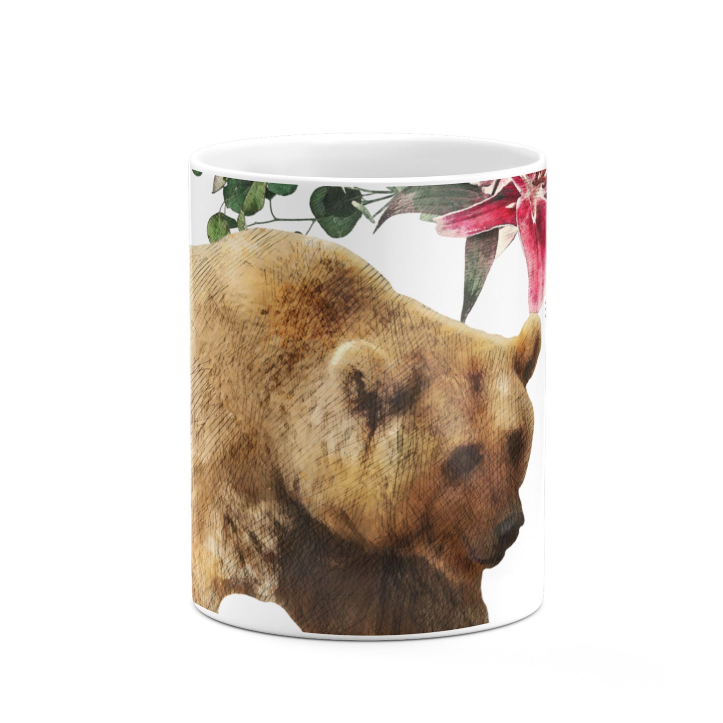 Personalised Bear 10oz Mug Alternative Image 7