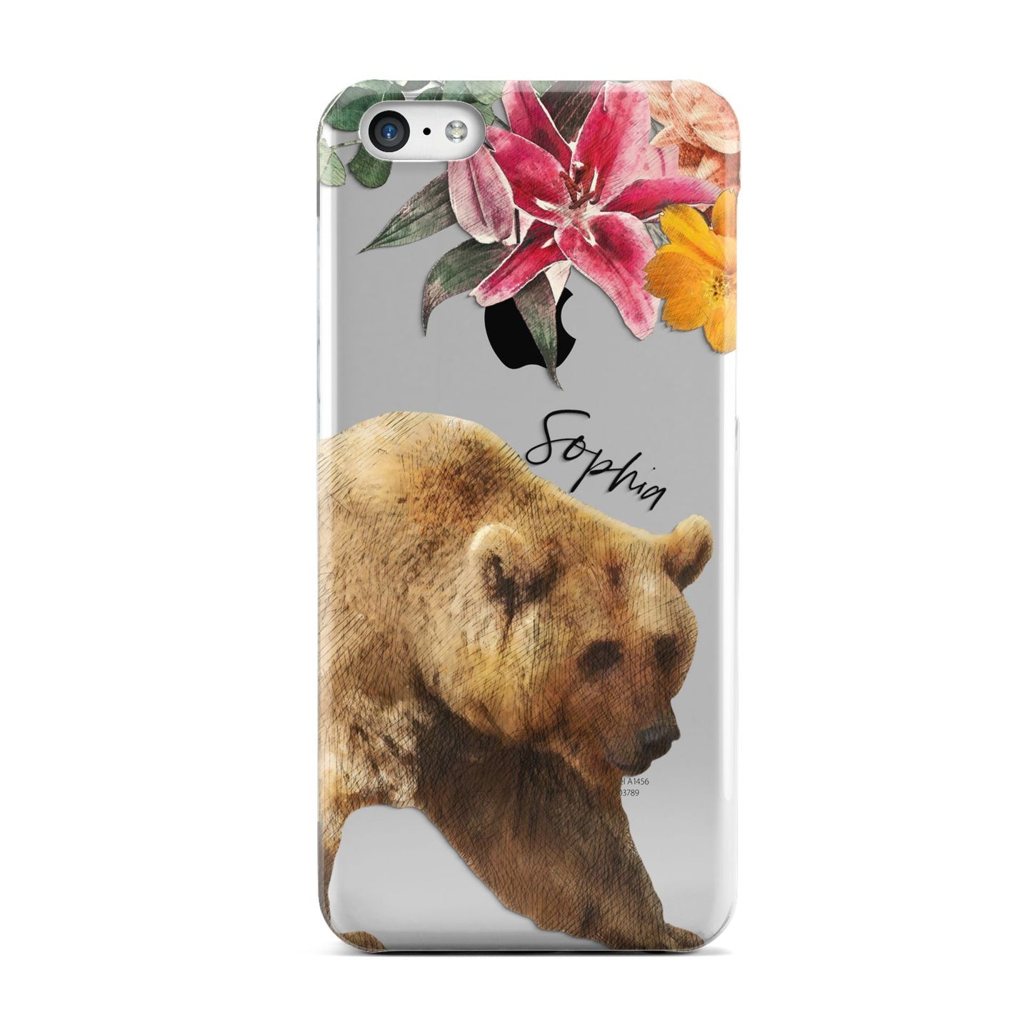Personalised Bear Apple iPhone 5c Case