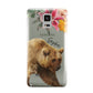 Personalised Bear Samsung Galaxy Note 4 Case