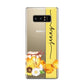Personalised Bees Honeycomb Samsung Galaxy Note 8 Case