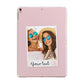 Personalised Best Friend Photo Apple iPad Rose Gold Case