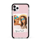 Personalised Best Friend Photo Apple iPhone 11 Pro Max in Silver with Black Impact Case