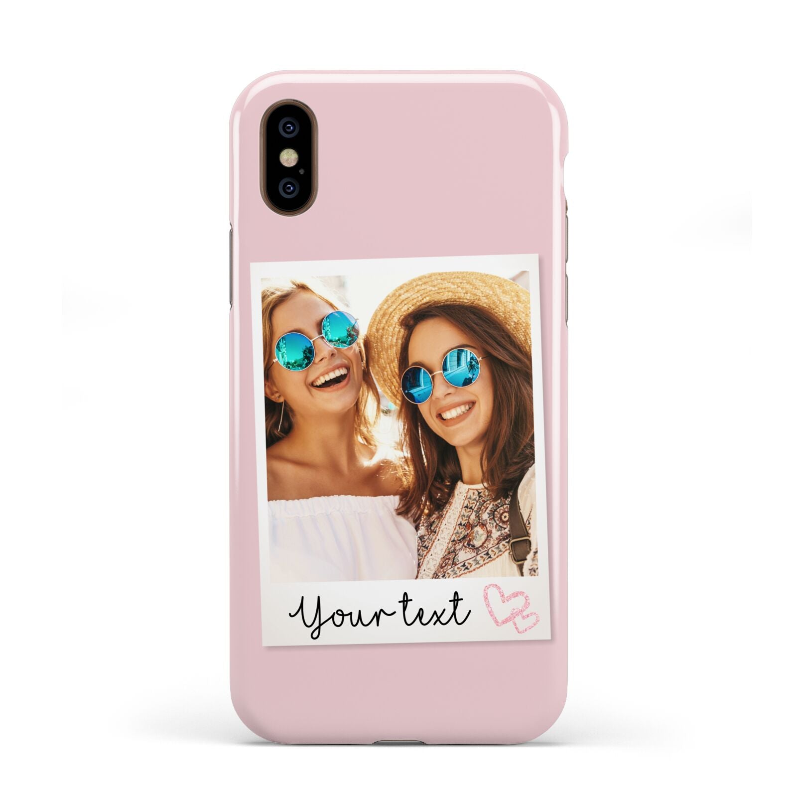 Personalised Best Friend Photo Apple iPhone XS 3D Tough