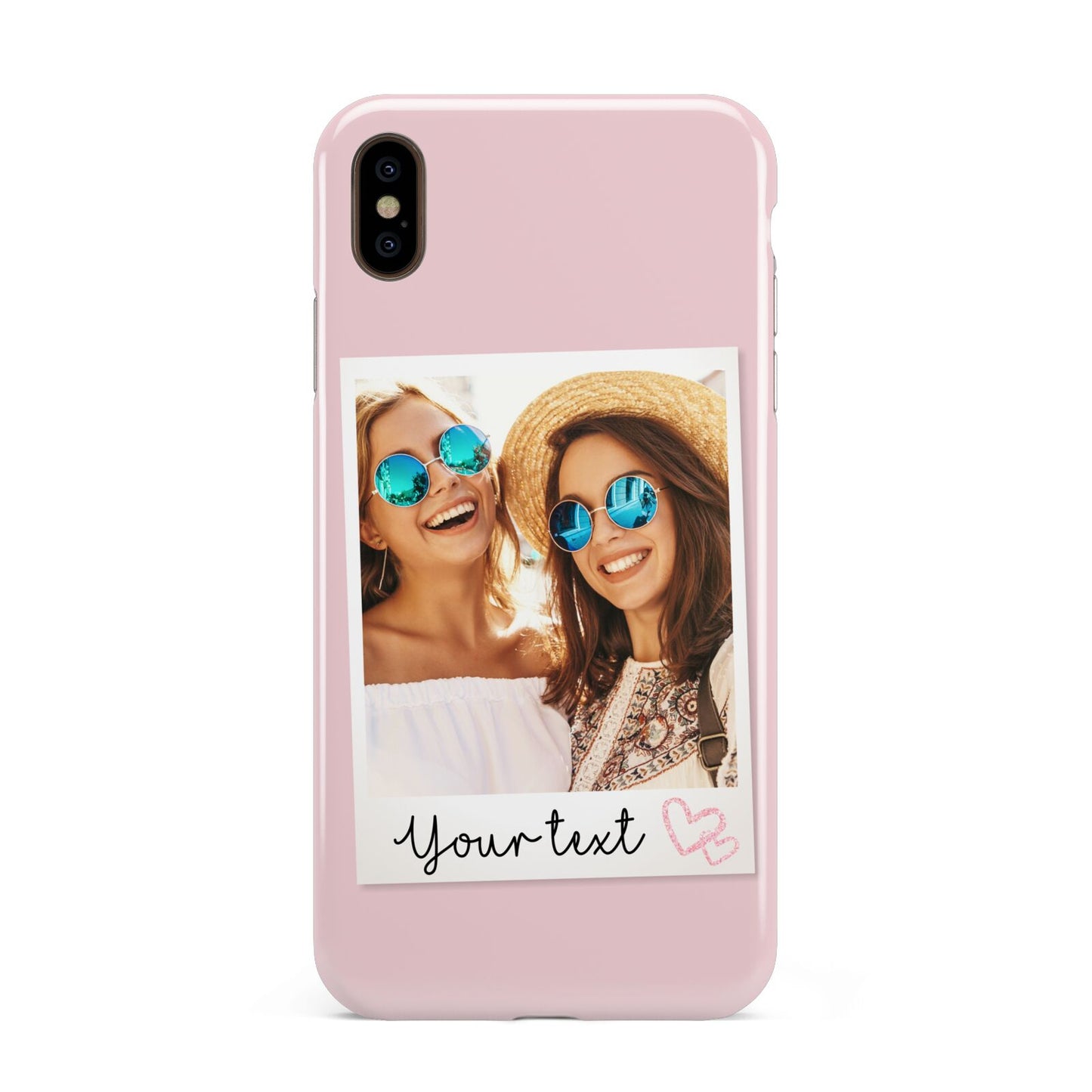 Personalised Best Friend Photo Apple iPhone Xs Max 3D Tough Case