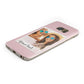 Personalised Best Friend Photo Samsung Galaxy Case Bottom Cutout
