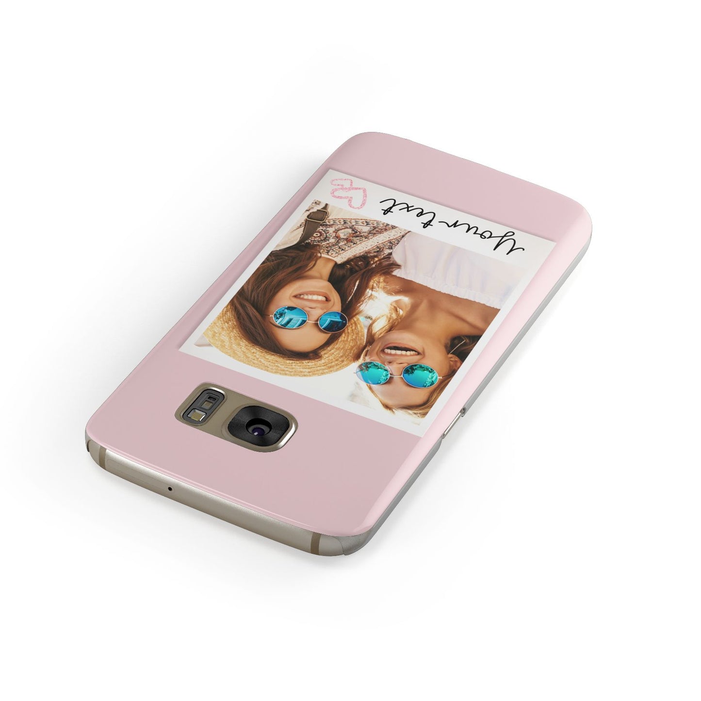 Personalised Best Friend Photo Samsung Galaxy Case Front Close Up