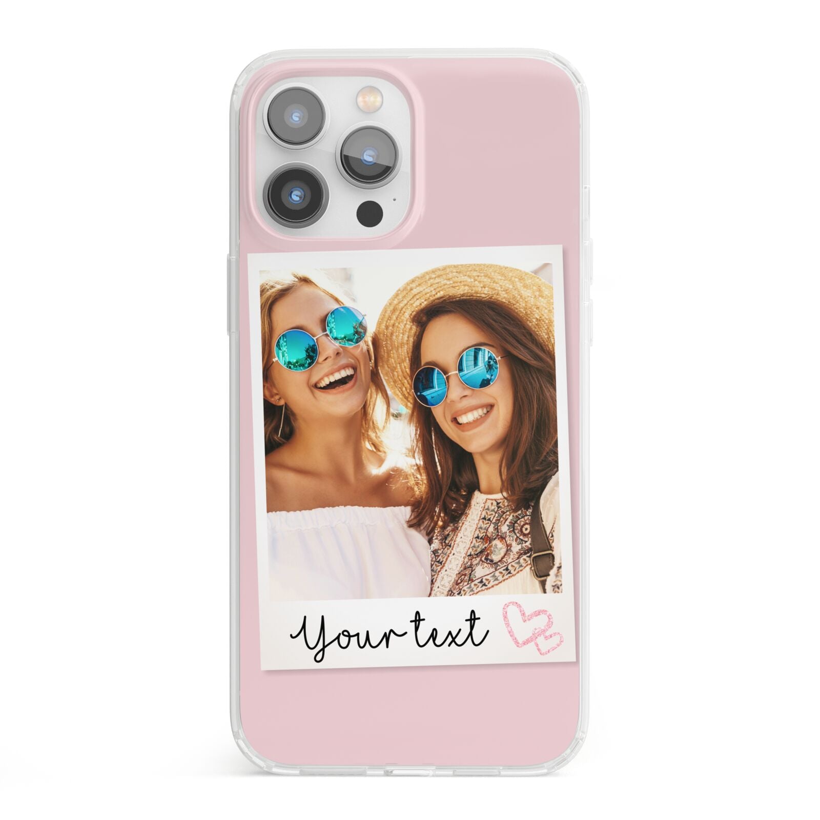 Personalised Best Friend Photo iPhone 13 Pro Max Clear Bumper Case