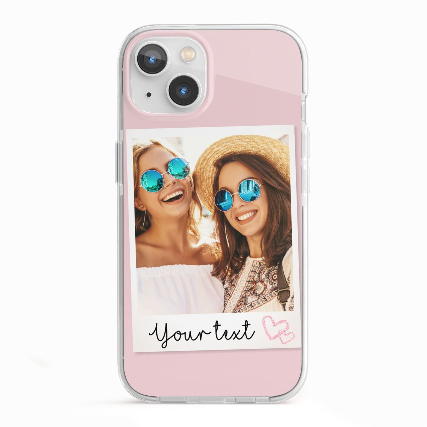 Personalised Best Friend Photo iPhone 13 TPU Impact Case with White Edges