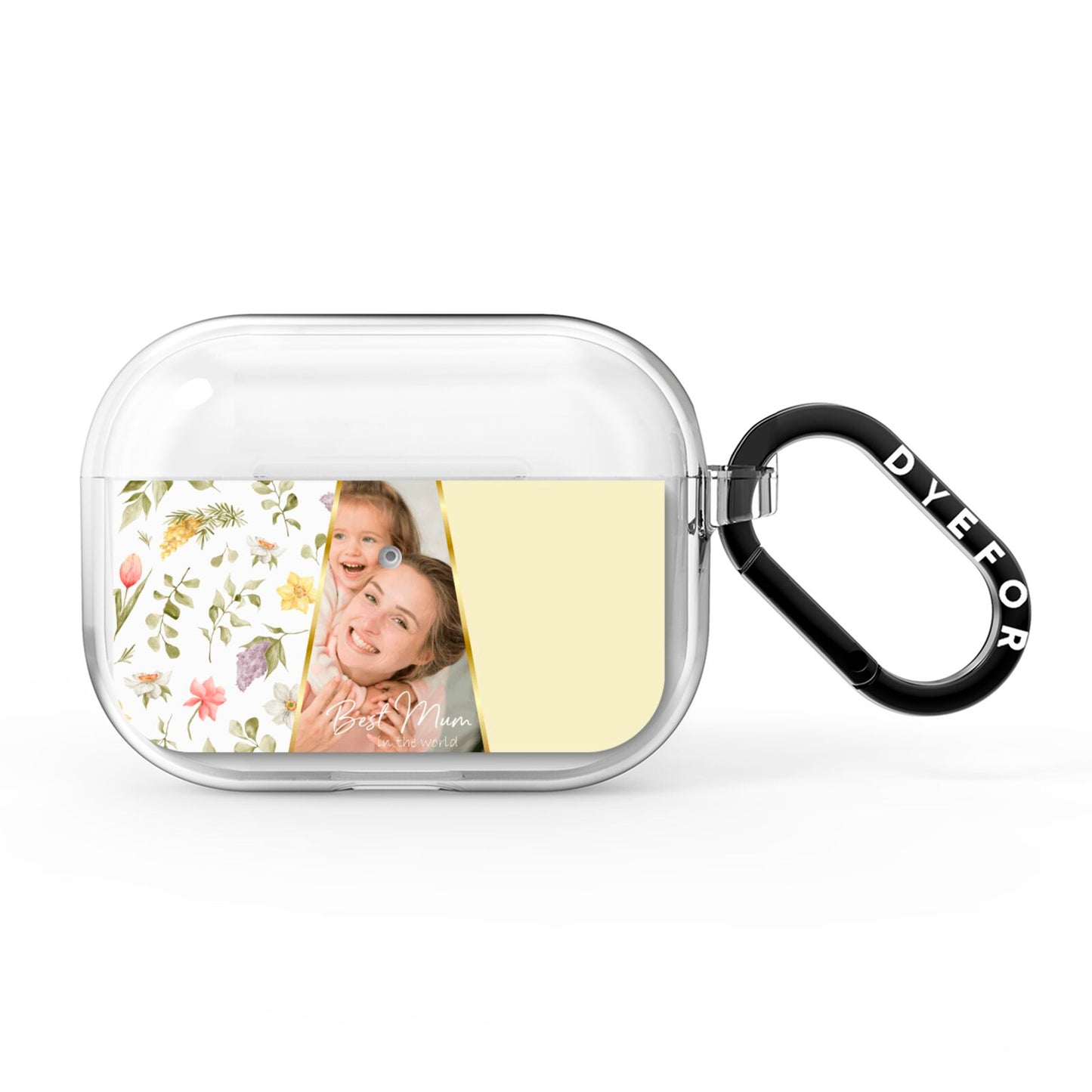 Personalised Best Mum AirPods Pro Clear Case