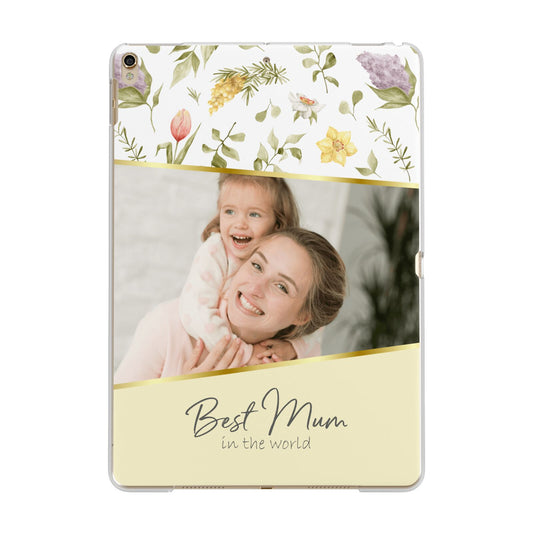 Personalised Best Mum Apple iPad Gold Case