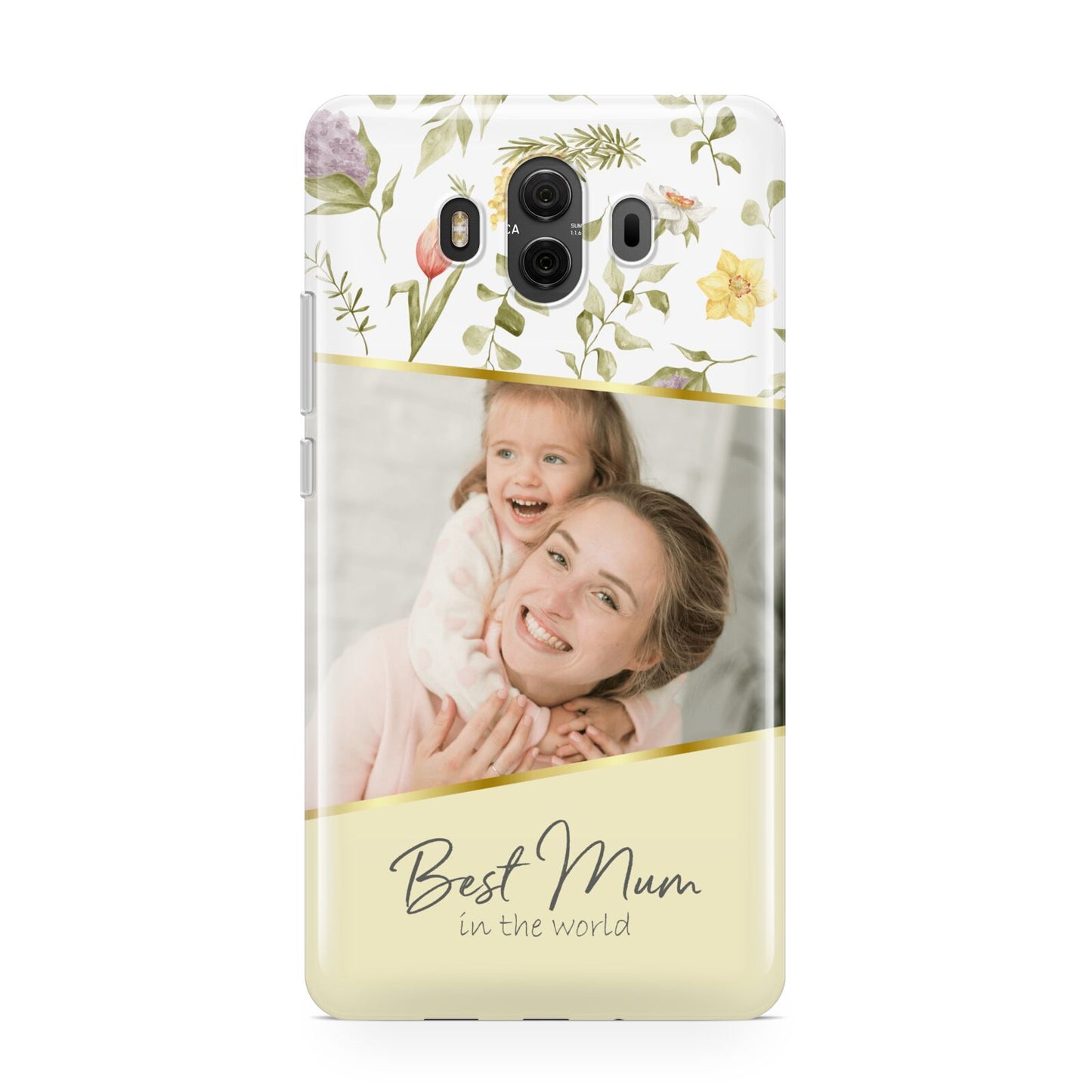 Personalised Best Mum Huawei Mate 10 Protective Phone Case
