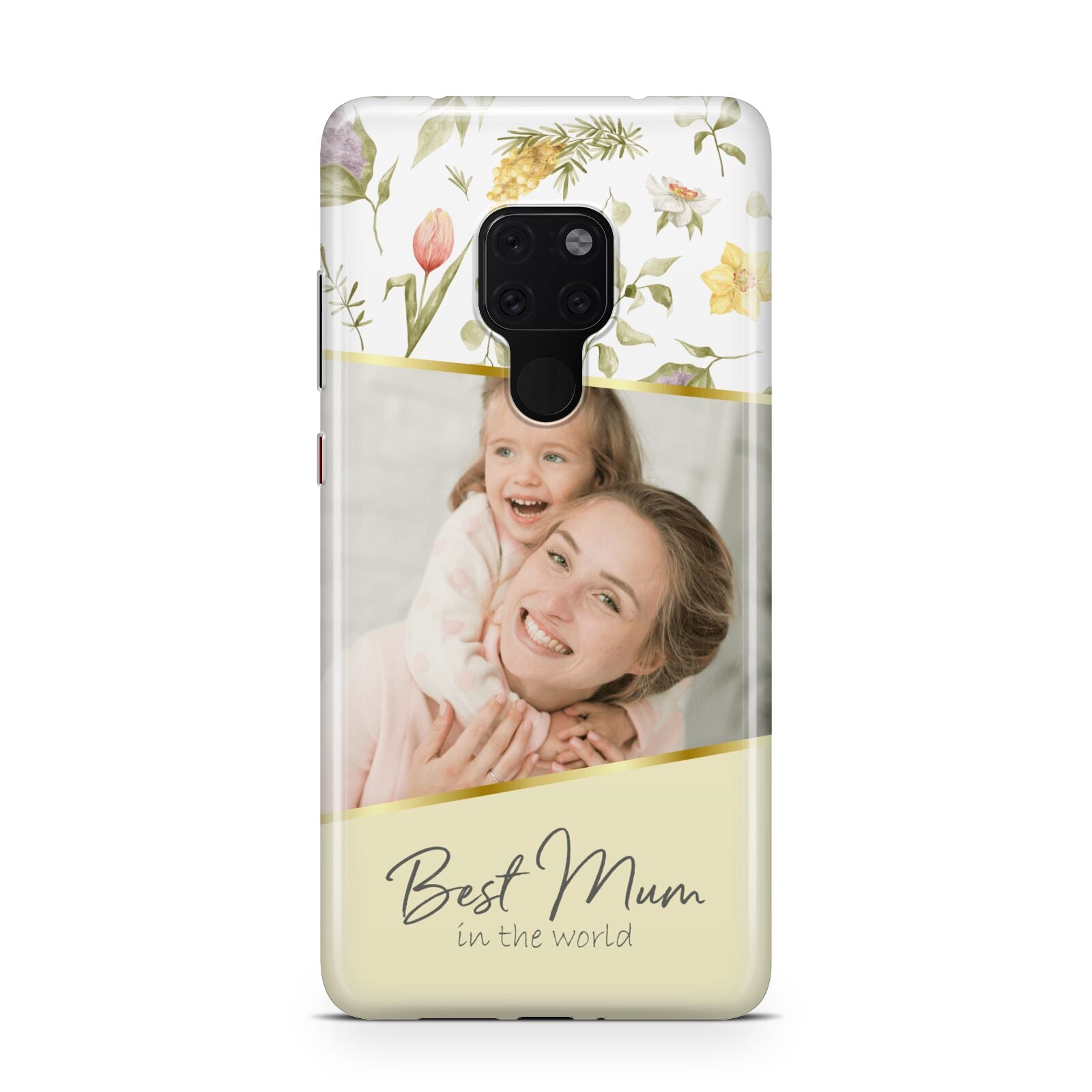 Personalised Best Mum Huawei Mate 20 Phone Case