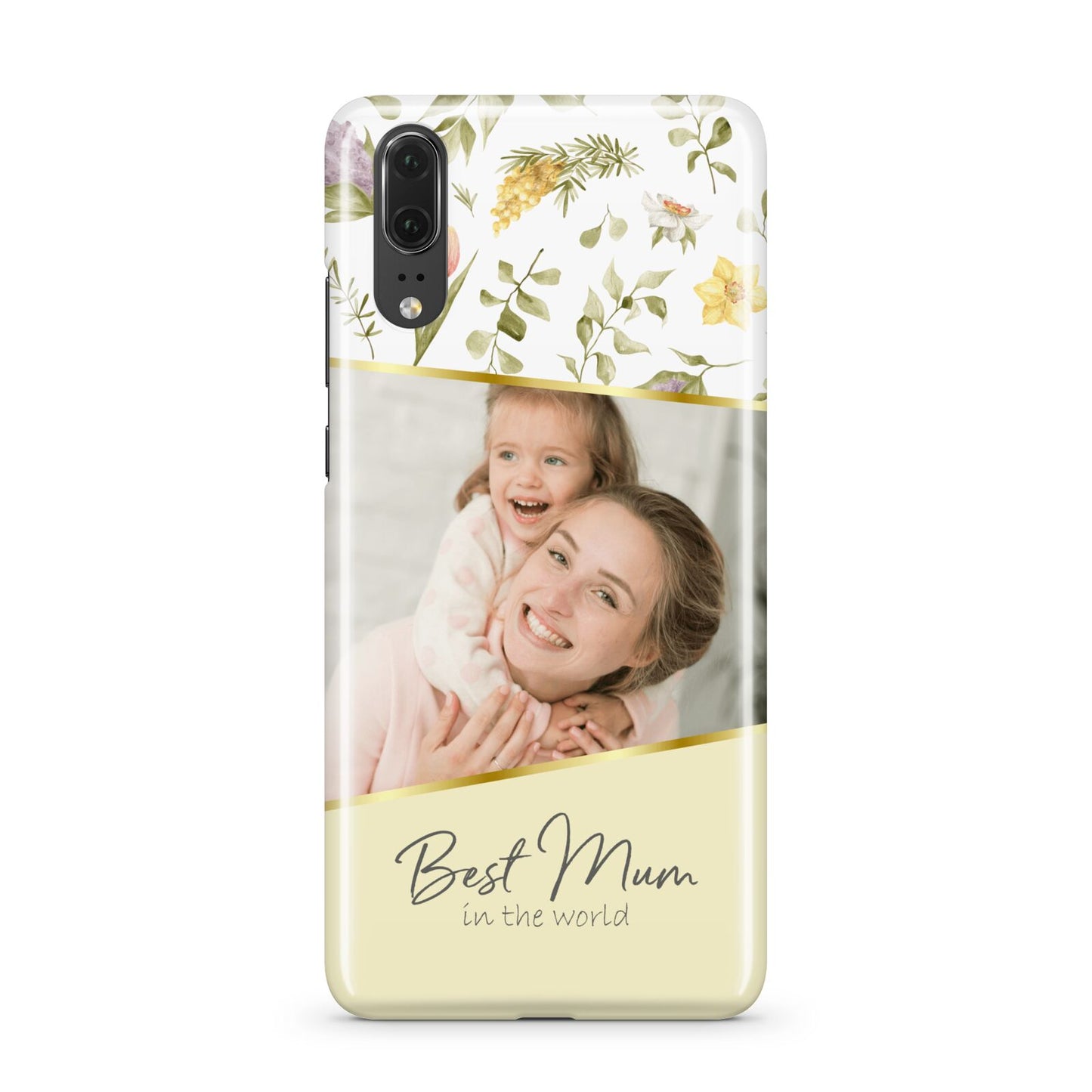 Personalised Best Mum Huawei P20 Phone Case