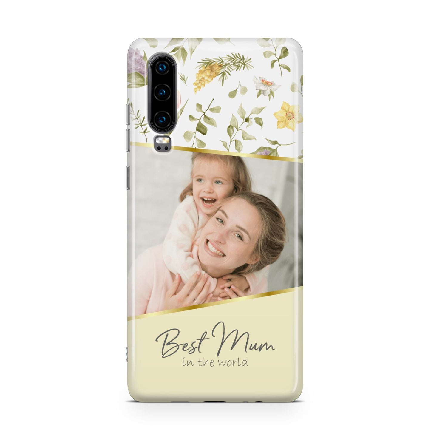 Personalised Best Mum Huawei P30 Phone Case