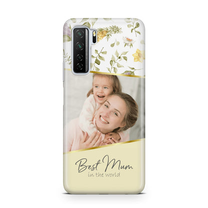 Personalised Best Mum Huawei P40 Lite 5G Phone Case