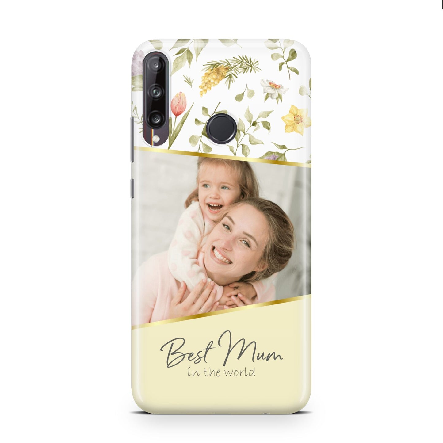 Personalised Best Mum Huawei P40 Lite E Phone Case