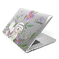Personalised Bichon Frise Apple MacBook Case Side View