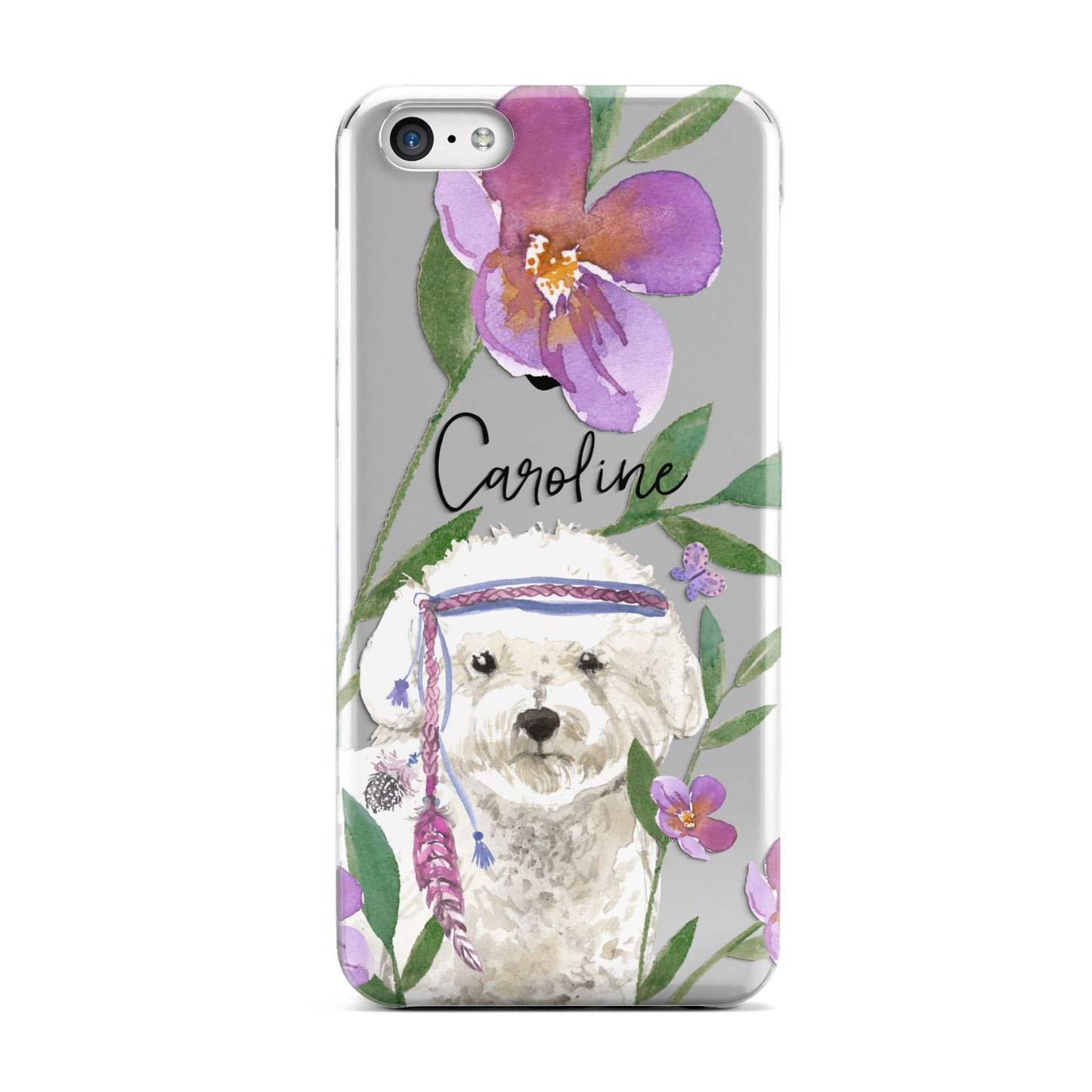Personalised Bichon Frise Apple iPhone 5c Case