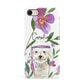 Personalised Bichon Frise Apple iPhone 7 8 3D Snap Case