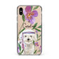 Personalised Bichon Frise Apple iPhone Xs Max Impact Case Black Edge on Gold Phone