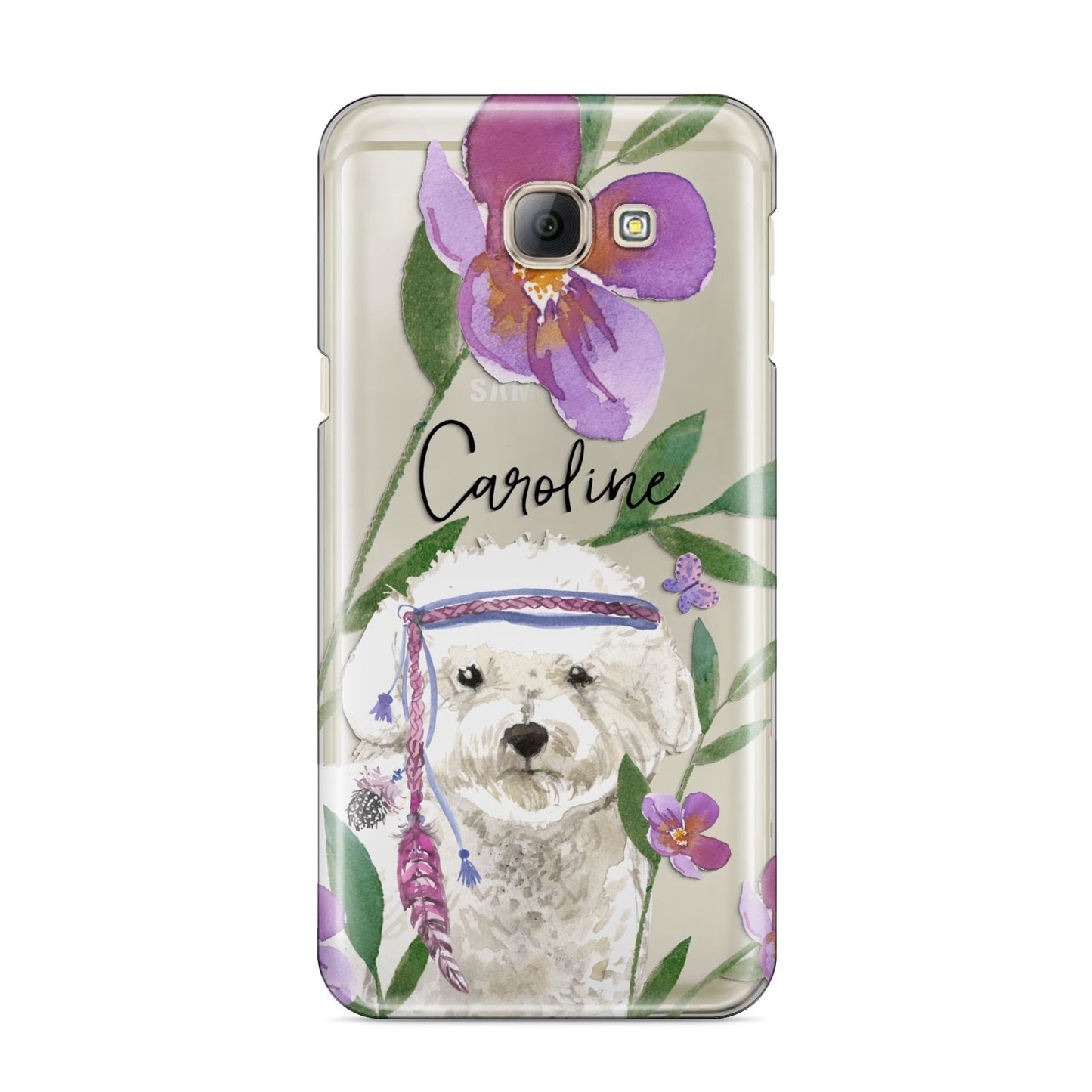 Personalised Bichon Frise Samsung Galaxy A8 2016 Case