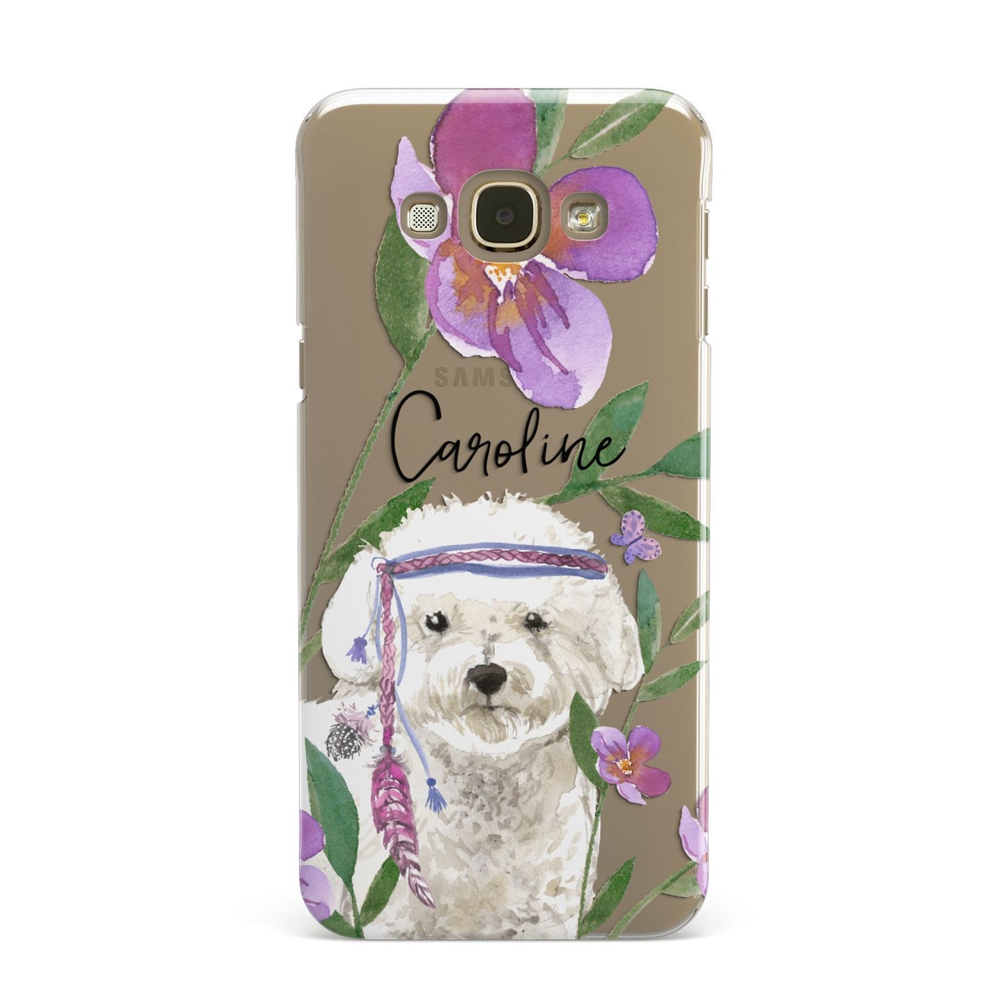 Personalised Bichon Frise Samsung Galaxy A8 Case