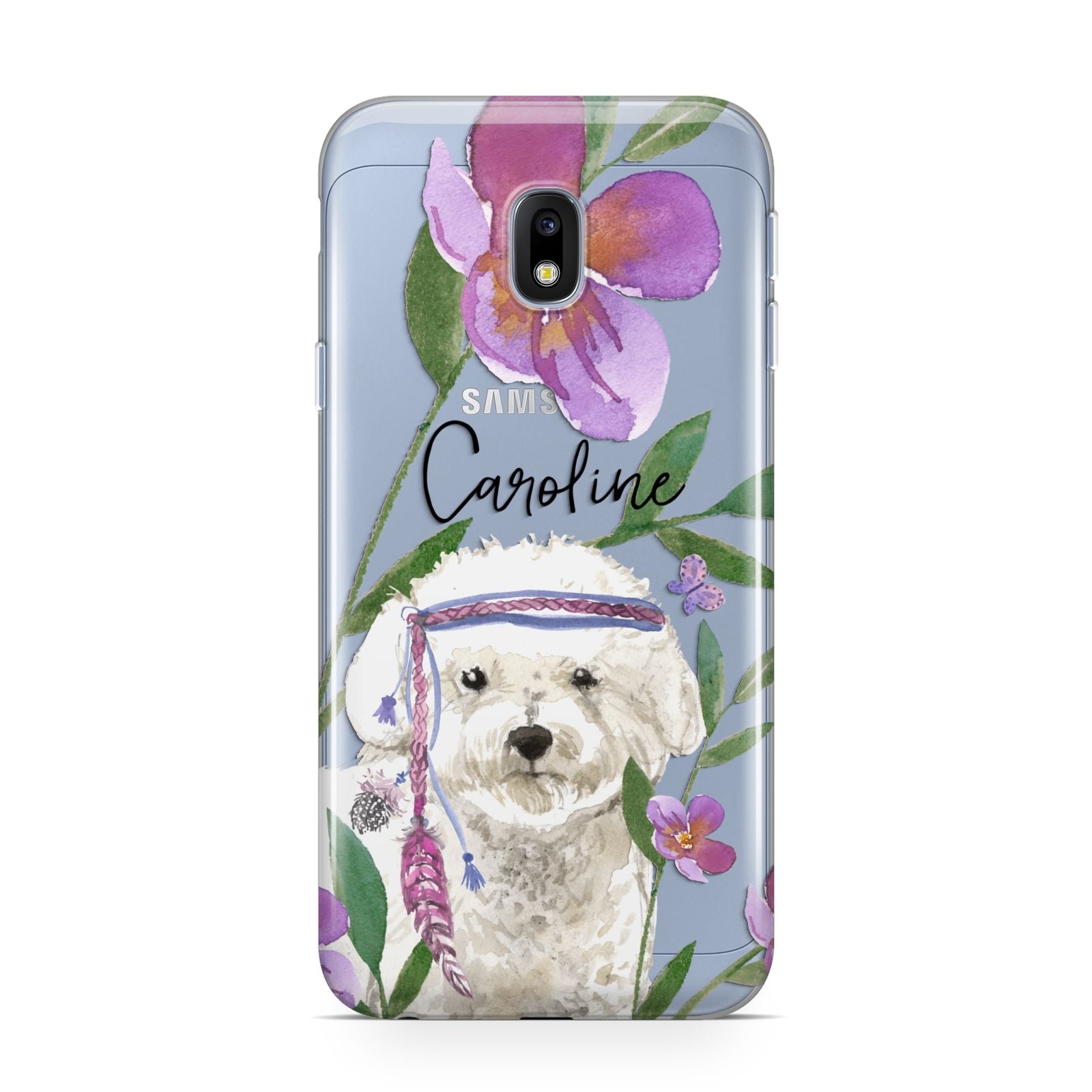 Personalised Bichon Frise Samsung Galaxy J3 2017 Case