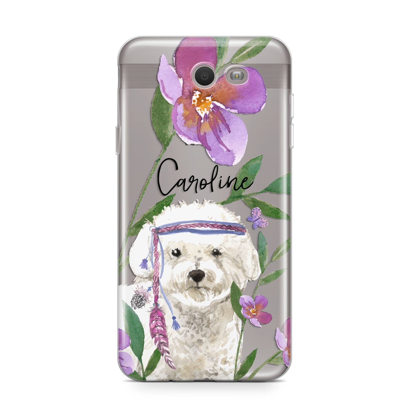 Personalised Bichon Frise Samsung Galaxy J7 2017 Case