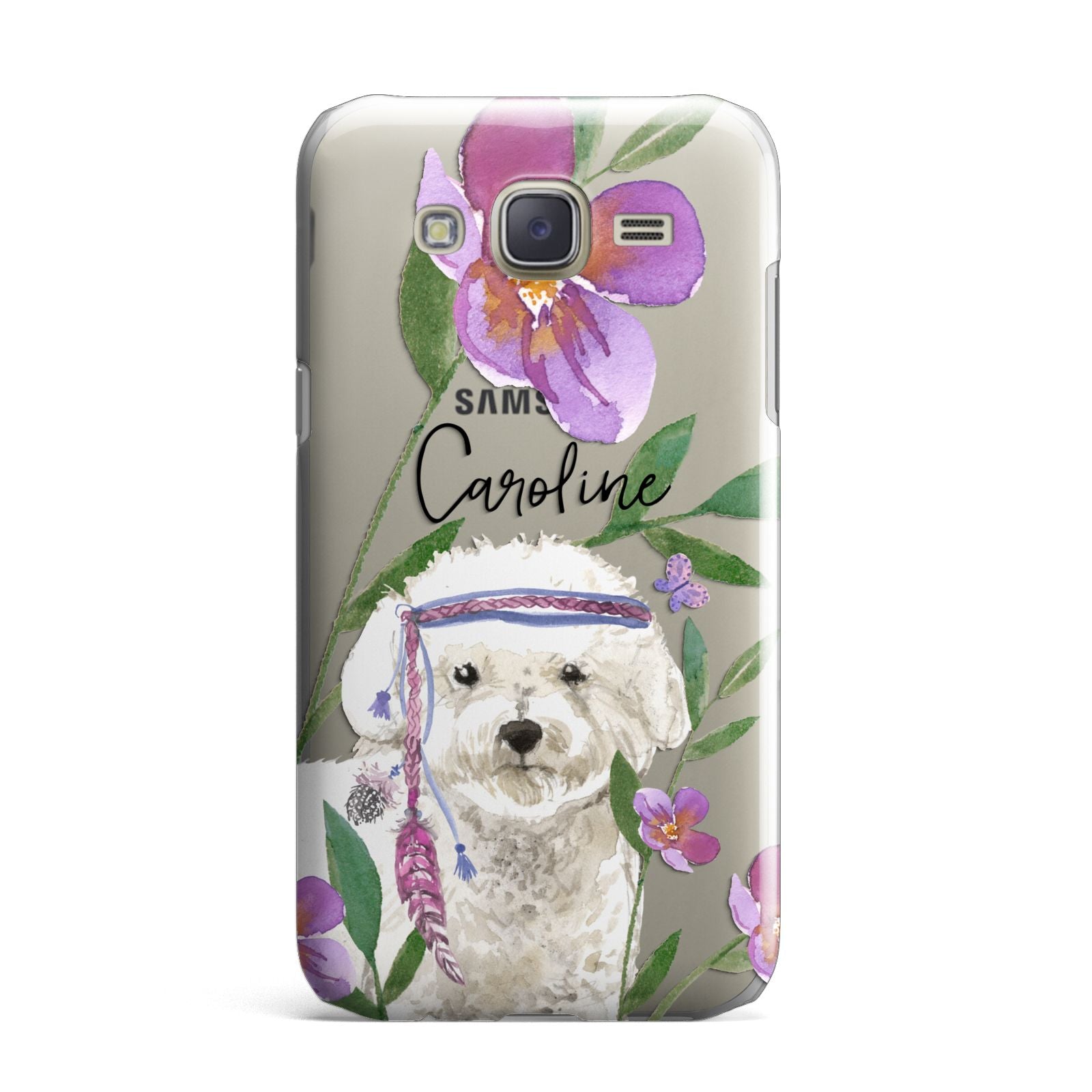 Personalised Bichon Frise Samsung Galaxy J7 Case