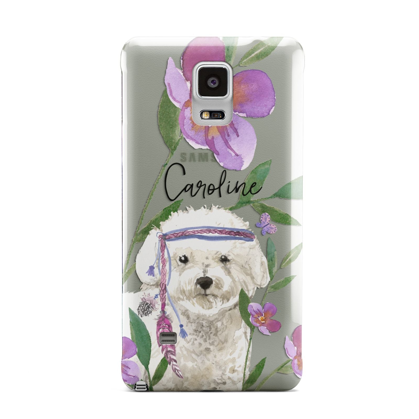 Personalised Bichon Frise Samsung Galaxy Note 4 Case