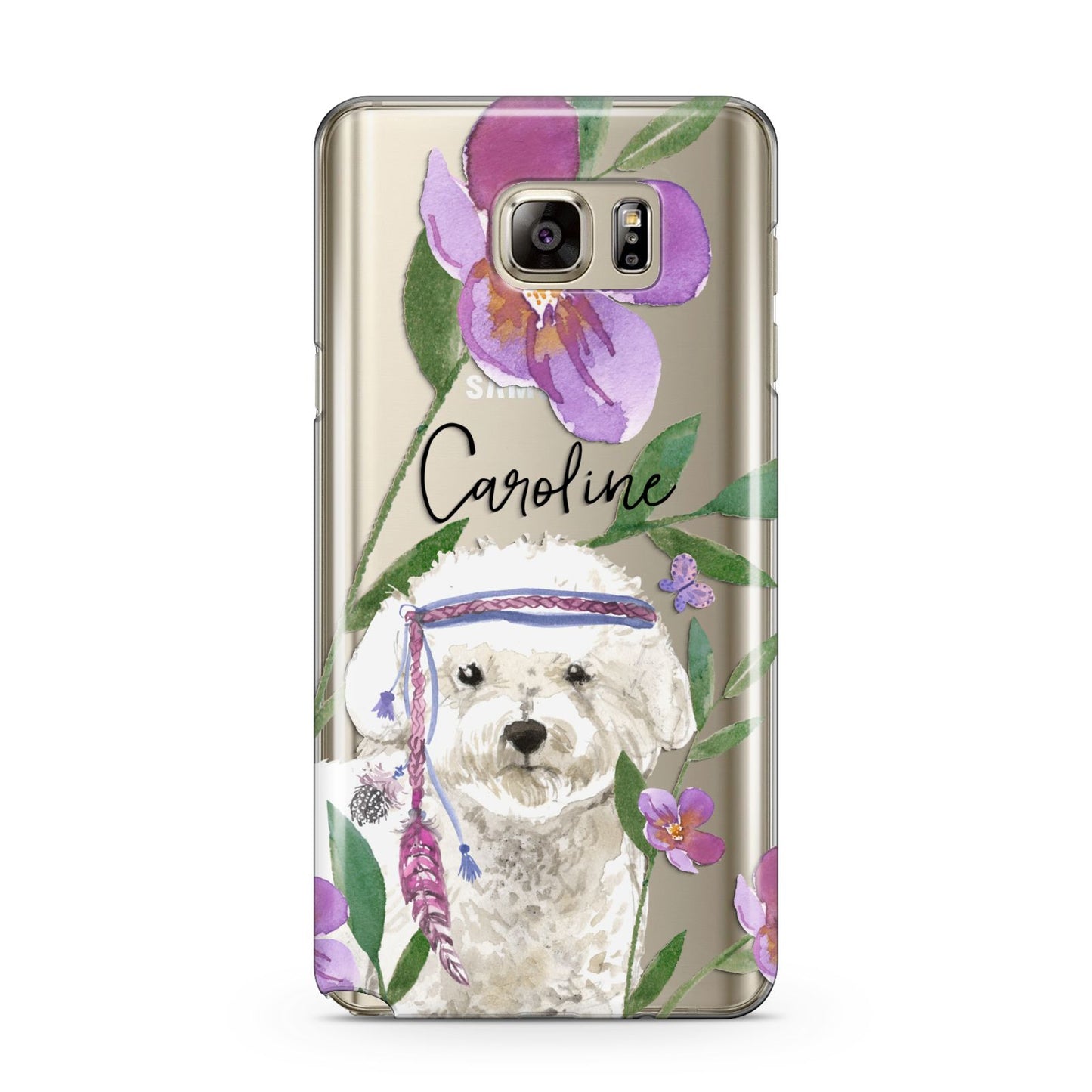 Personalised Bichon Frise Samsung Galaxy Note 5 Case