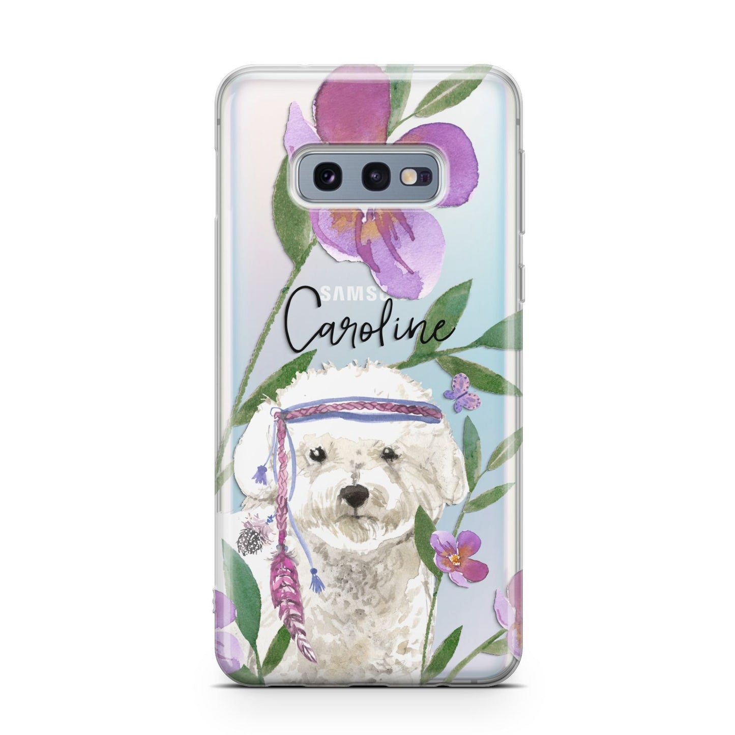 Personalised Bichon Frise Samsung Galaxy S10E Case