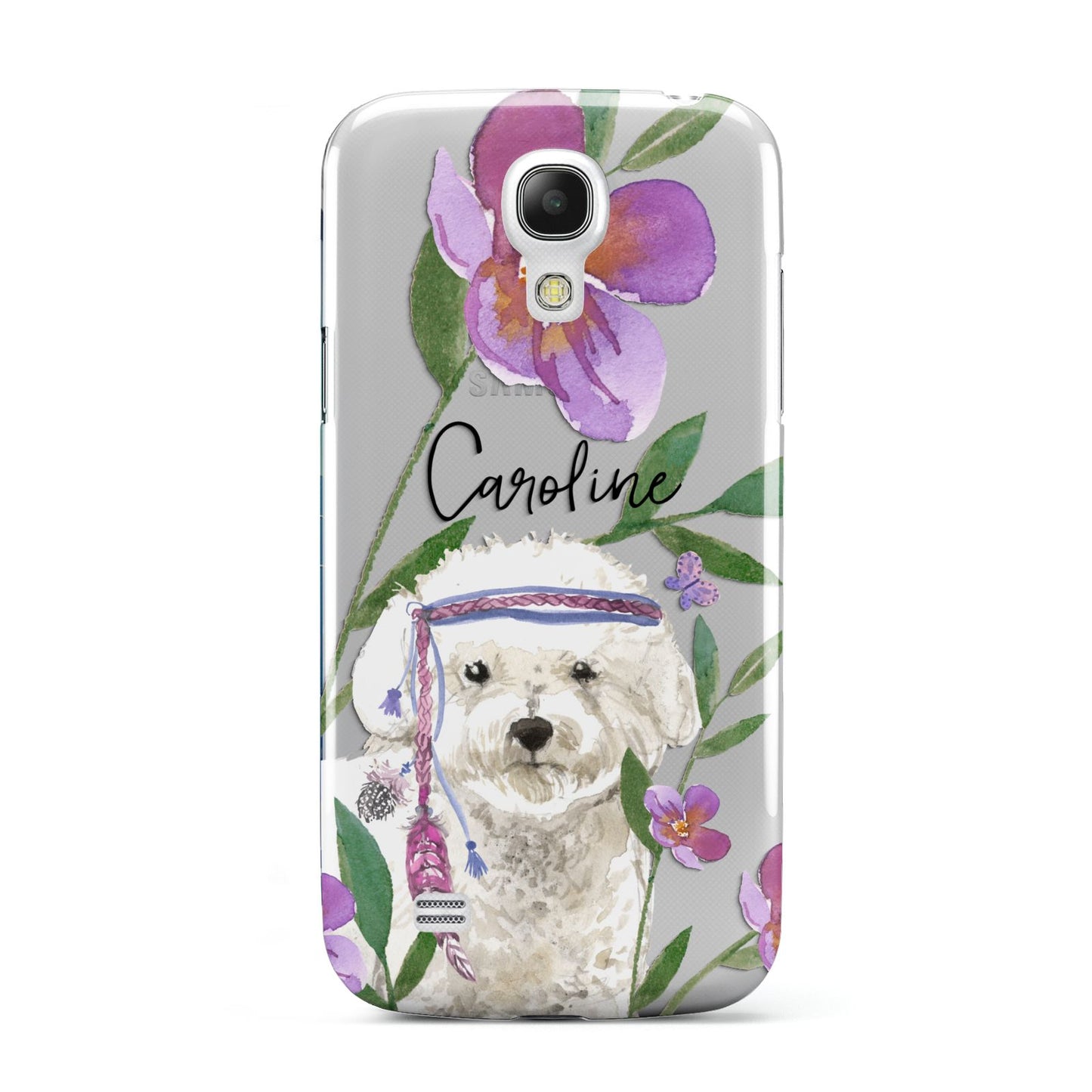 Personalised Bichon Frise Samsung Galaxy S4 Mini Case
