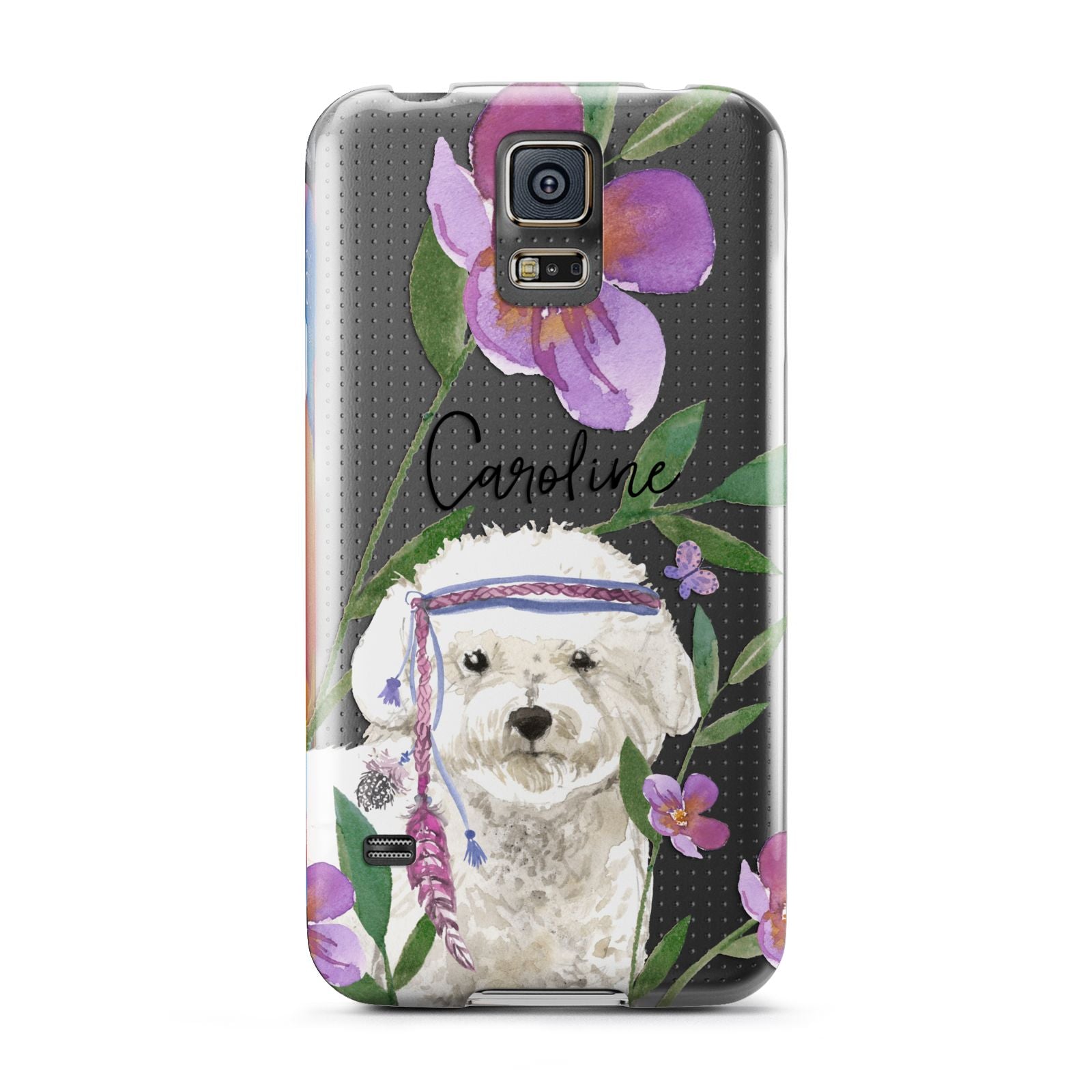 Personalised Bichon Frise Samsung Galaxy S5 Case