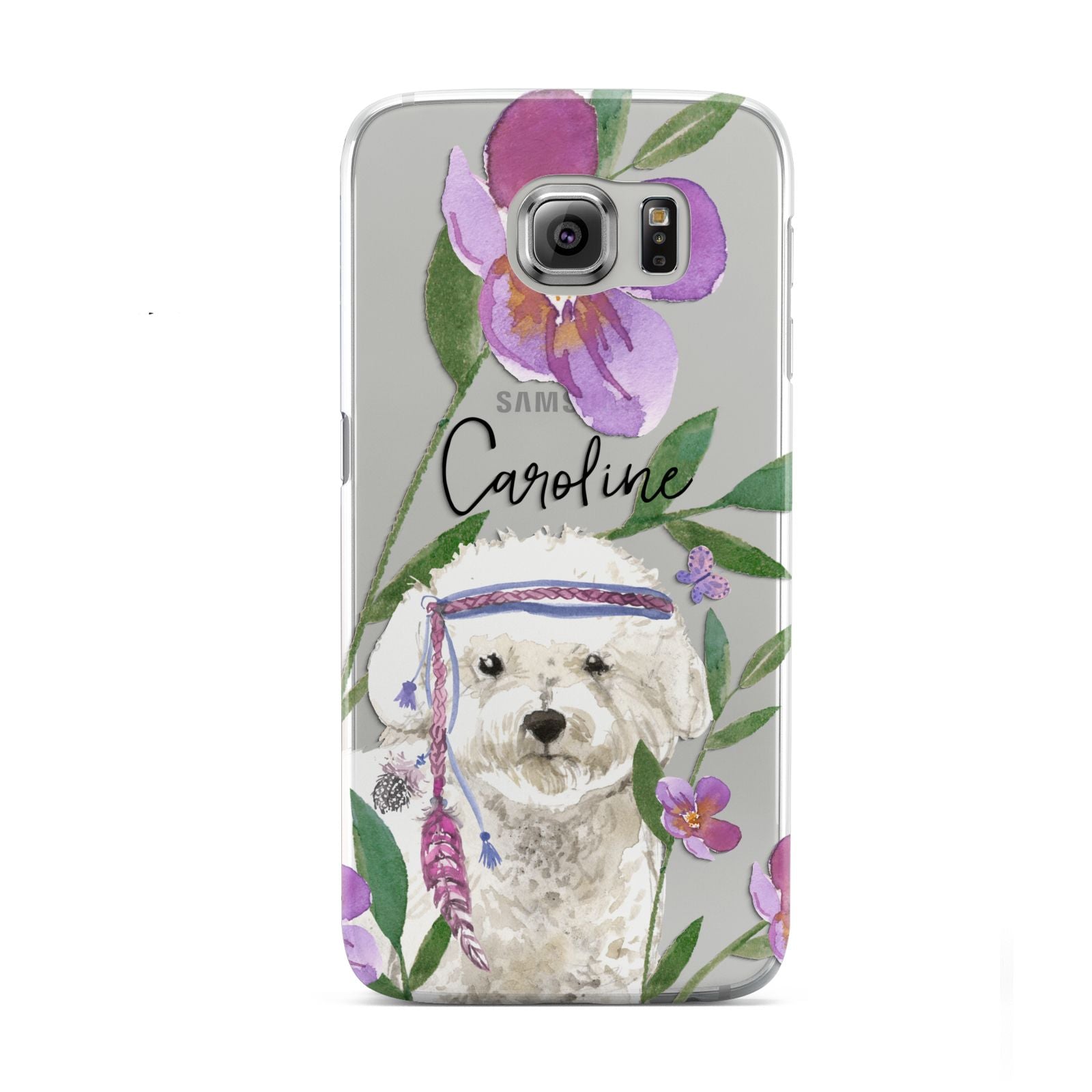 Personalised Bichon Frise Samsung Galaxy S6 Case
