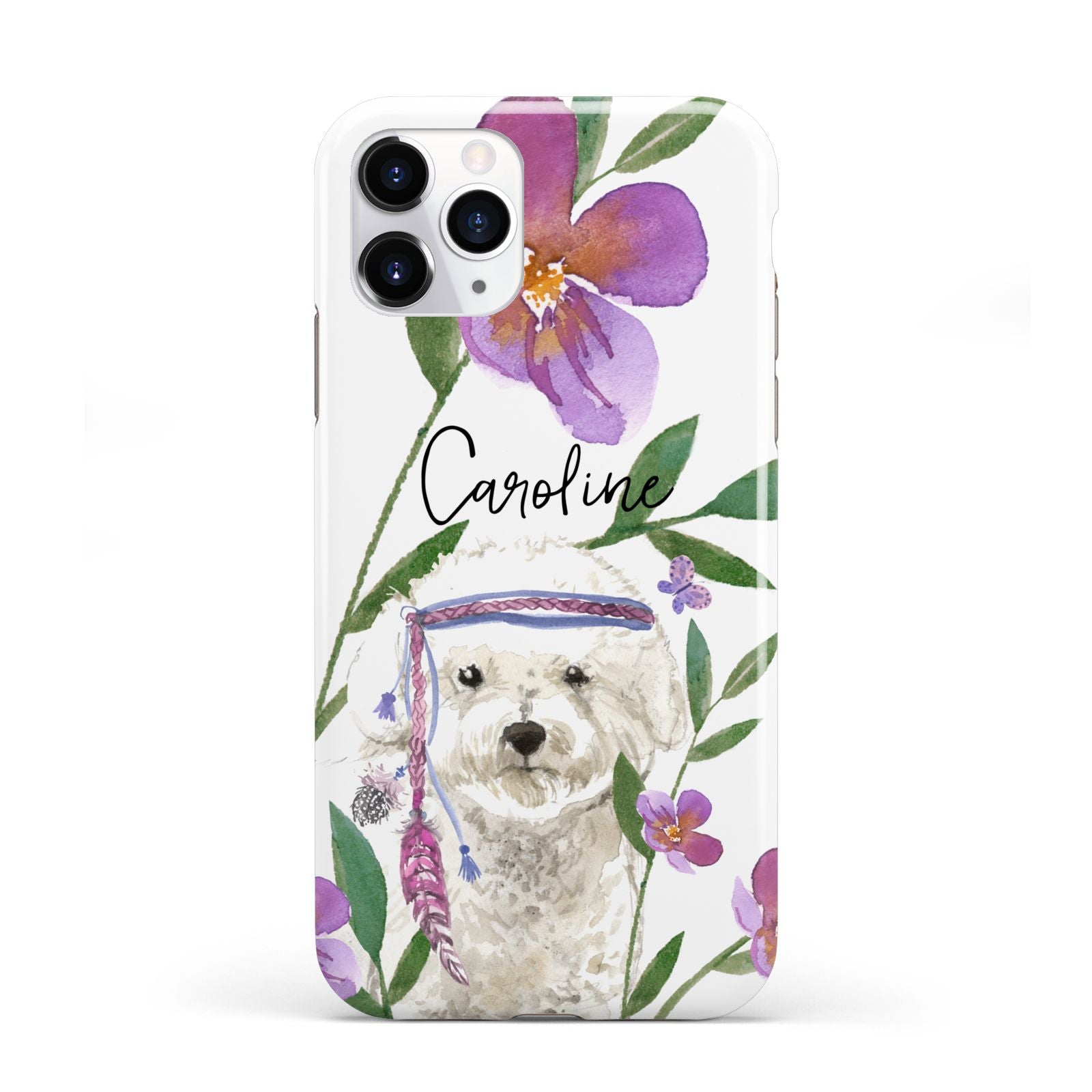 Personalised Bichon Frise iPhone 11 Pro 3D Tough Case