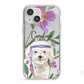 Personalised Bichon Frise iPhone 13 Mini TPU Impact Case with White Edges